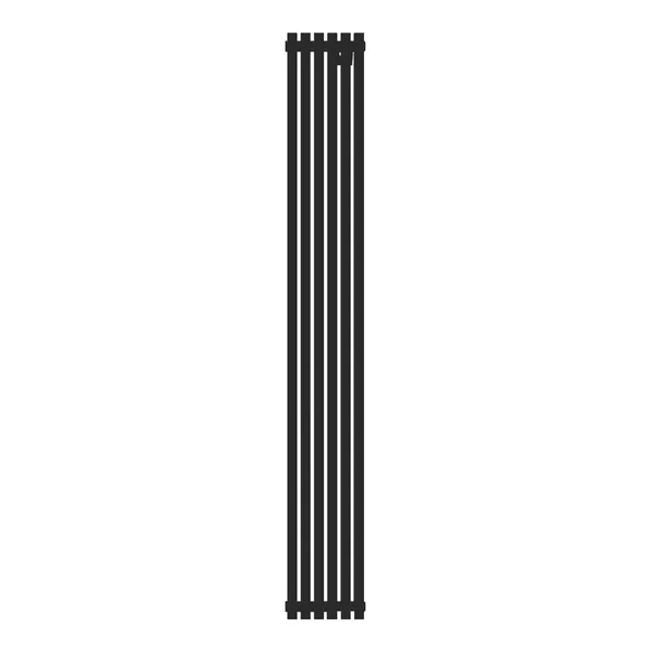 Радиатор КЗТО QUADRUM 30 V 1- 1750-6 RAL1T103S9005 (черный матовый муар)
