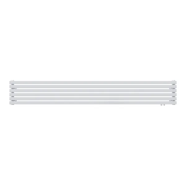 Радиатор КЗТО QUADRUM 40 Н -2000-6 R RAL1T104S9016 (белый муар)