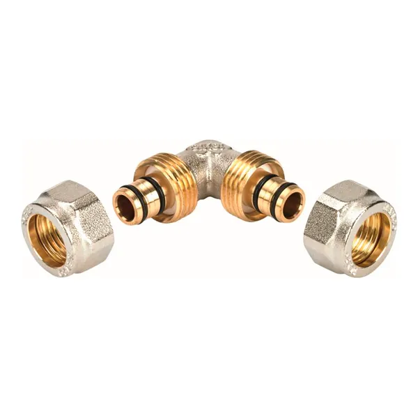 Угольник 90° обжим, 26x26, HENCO 4-2626-S