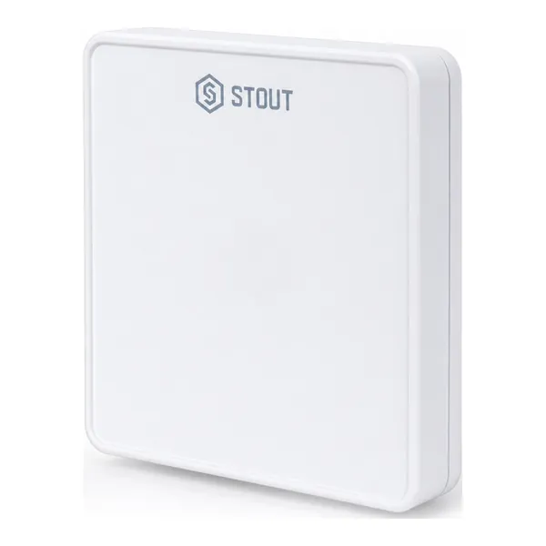 STE-0101-007001 STOUT Проводной комнатный датчик C-7p, белый