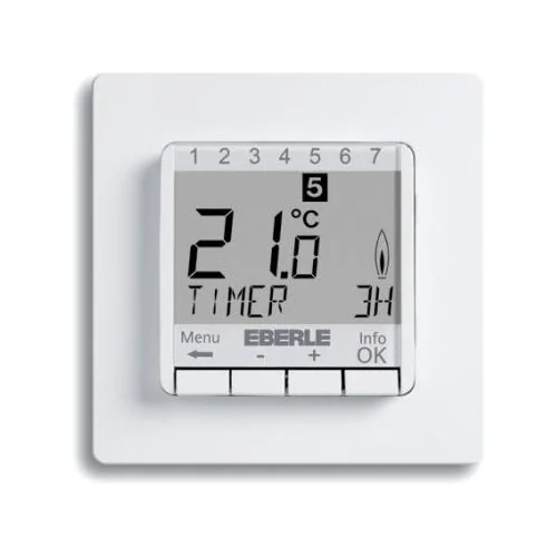 Терморегулятор EBERLE FIT 3F white