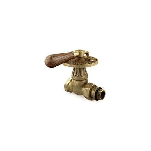 Вентиль SR Rubinetterie Belle Epoque 1/2” на подачу прямой, ручной регулировки, цвет бронза