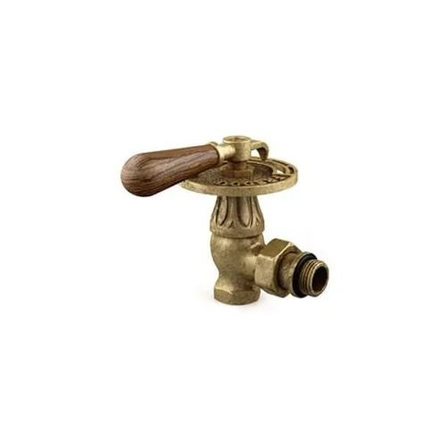 Вентиль SR Rubinetterie Belle Epoque 1/2”, на подачу угловой, ручной регулировки, цвет бронза