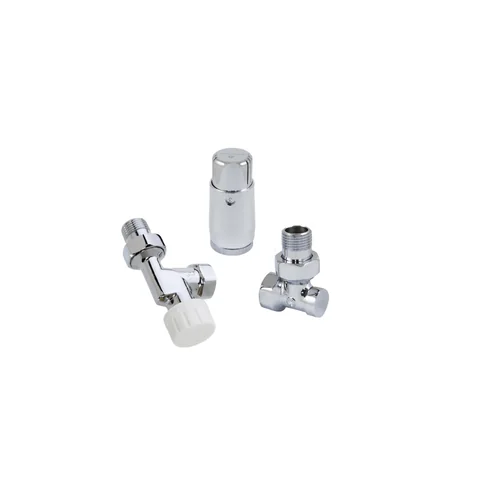 Комплект аксиальный Schlosser DN15 GZ 1/2* GW 1/2 с головкой Мини M30*1,5, Хром