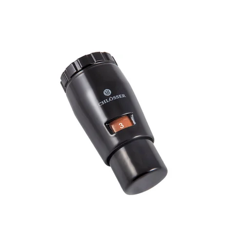 Термостатическая головка Schlosser MINI M30x1,5, Черный