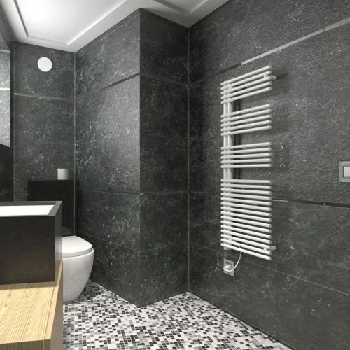 Полотенцесушитель Zehnder Forma Asym LFAER-150-60/GD белый (RAL 9016)