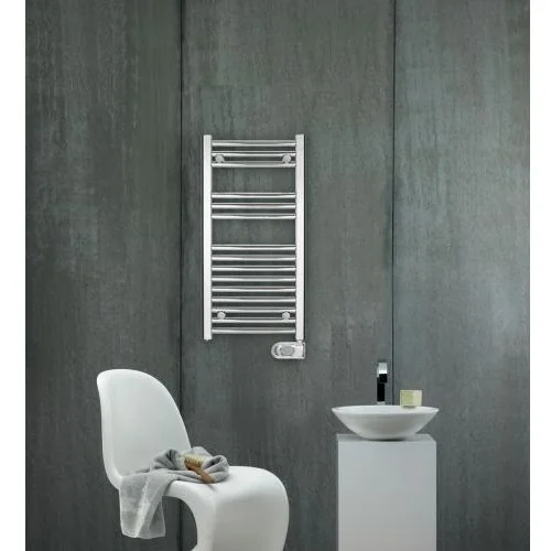 Полотенцесушитель Zehnder Aura PBECZ-090-50/MQ хромированное покрытие