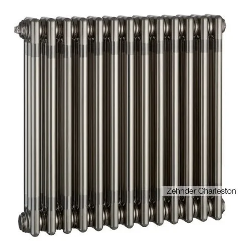 Радиатор трубчатый Zehnder Charleston Retrofit 3057, 18 сек.1/2 бок.подк. 0325 TL (кроншт.в компл)