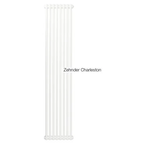 Радиатор трубчатый Zehnder Charleston 3180, 14 сек.1/2 ниж.подк. RAL9016 (кроншт.в компл)