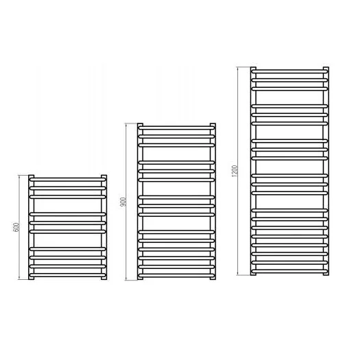 Полотенцесушитель FORTE 530х900