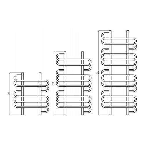Полотенцесушитель RIVOLO 500x900