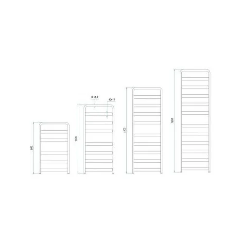 Полотенцесушитель SOLIDO 527x1500