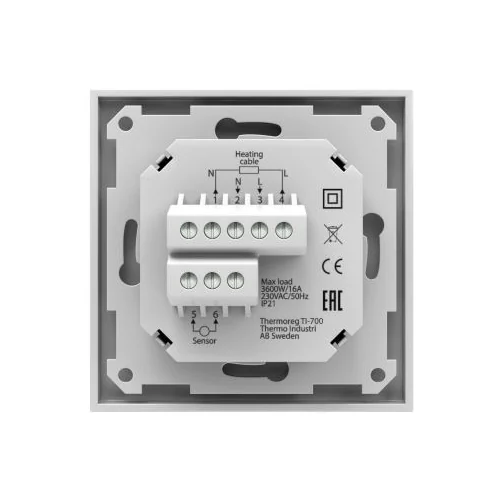 Терморегулятор Thermoreg TI-700 NFC White
