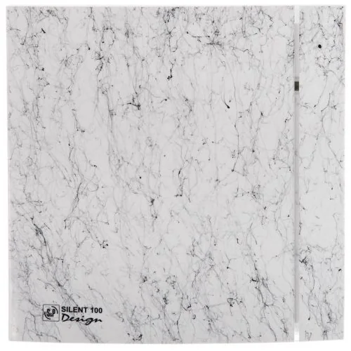 Накладной вентилятор Soler Palau SILENT-100 CZ MARBLE WHITE DESIGN 4C