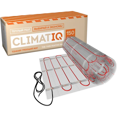 Мат греющий CLIMATIQ MAT 3,5м² под плитку, тонкий самоклеящийся