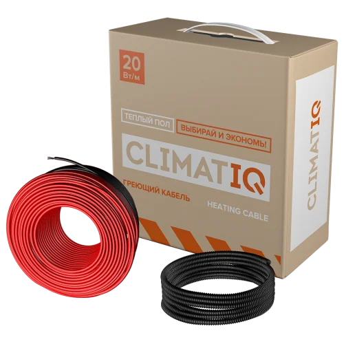 Кабель нагревательный CLIMATIQ CABLE - 25м 3,3м2 500Вт 