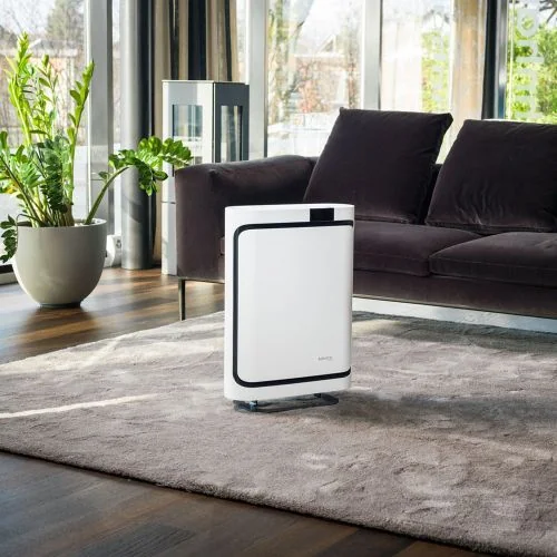 Очиститель воздуха Boneco P500 Allergy фильтр + ароматизация+ многоступенчатая система очистки, сенсорное управление, индикация качества воздуха, таймер, автозатемнение экрана, пульт ДУ