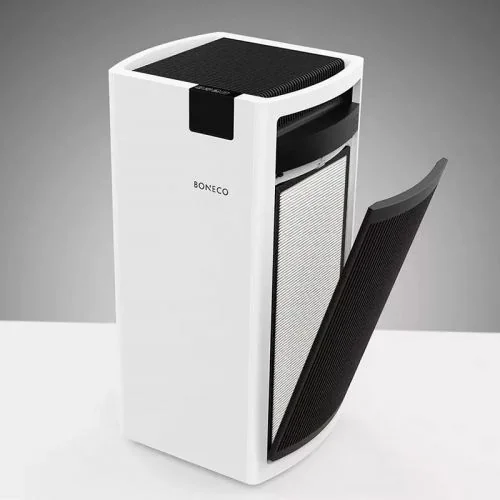 Очиститель воздуха Boneco P710 Allergy фильтр + ароматизация+многоступенчатая система очистки, сенсорное управление, автоматический и детский режимы, индикация качества воздуха, таймер, автозатемнение экрана