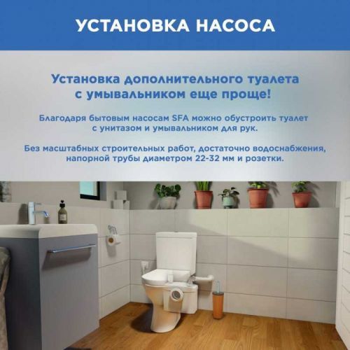 Санинасос SFA SANITOP