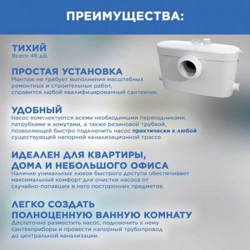 Санинасос SFA SANIACCESS 3