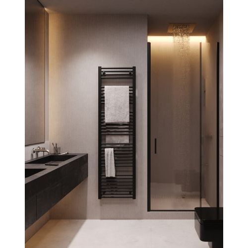 Полотенцесушитель RIFAR D-LINE 1800х600 электрический черный янтарь