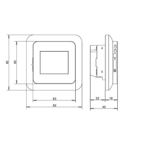 Терморегулятор OJ Electronics OWD5-1999