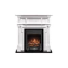 Каминокомплект Oxford - Белый с очагом Fobos FX Black