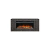 Каминокомплект Line 42 SFT Stone Touch - Серый мрамор с очагом Vision 42 LOG LED Каминокомплект Line 42 SFT Stone Touch - Серый мрамор с очагом Vision 42 LOG LED
