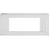 Каминокомплект Line 42 (Разборный) - Белый (Высота 644 мм) с очагом Vision 42 LED