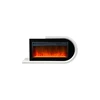 Каминокомплект Basel R - Белый с черным с очагом Vision 42 LED Каминокомплект Basel R - Белый с черным с очагом Vision 42 LED