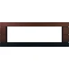 Каминокомплект Modern - Темный дуб с черным с очагом Vision 60 LOG LED