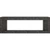 Каминокомплект Line 60 SFT Stone Touch - Серый мрамор с очагом Vision 60 LOG LED