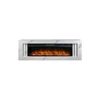 Каминокомплект Line 60 SFT White Marble (Разборный) - Белый мрамор с очагом Vision 60 LOG LED