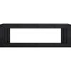Каминокомплект Line 60 Dark Grey (Разборный) - Темный серый с очагом Vision 60 LOG LED_