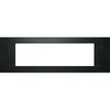 Каминокомплект Line 60 CRM (Разборный) - Санд блэк с очагом Vision 60 LOG LED