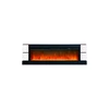 Каминокомплект Modern 60 (Разборный) - Белый с черным с очагом Vision 60 LED