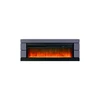 Каминокомплект Modern 60 (Разборный) - Серый графит с черным с очагом Vision 60 LED
