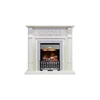Каминокомплект Venice - Фактурный белый с очагом Danville Chrome FB2 Каминокомплект Venice - Фактурный белый с очагом Danville Chrome FB2