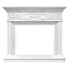 Каминокомплект Palace - Белый с серебром с очагом Symphony 30'' DF3020-INT
