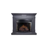 Каминокомплект Coventry Graphite Grey - Серый графит с очагом Dioramic 28 LED FX Каминокомплект Coventry Graphite Grey - Серый графит с очагом Dioramic 28 LED FX