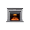 Каминокомплект Coventry Grey - Серый с очагом Emerald 28