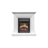 Каминокомплект Bradford - Белый с очагом Majestic FX Black