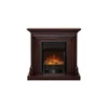 Каминокомплект Bradford - Темный дуб с очагом Fobos FX M Black RC Каминокомплект Bradford - Темный дуб с очагом Fobos FX M Black RC