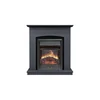Каминокомплект Barcelona SFT (Разборный) - Серый графит с очагом Majestic FX Black