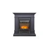 Каминокомплект California SFT (Разборный) - Серый графит с очагом Aspen Black