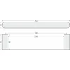 Полотенцедержатель ROUND L 360