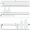 Полка углублённая ROUND L 460