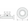Отражатель TUBE (d 1/2