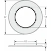 Увеличитель диаметра TUBE (D 50-70 мм) / 2 шт.