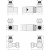 Терморегулятор автоматический 3D правый (G 1/2